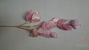 Decoflorall Judaspenning Zijdebloem ROZE 62cm. Judaspenning Roze