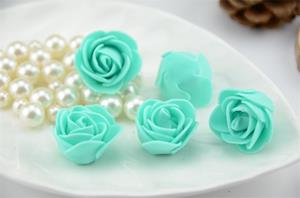 Decoflorall Foamroos, foamrozen LOS 30mm +/-50 stuks. Tiffany foamroos los