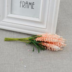 Decoflorall Lavendel van foam Oranje/ bundel 10 Lavendel van foam