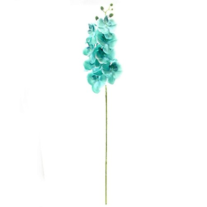 Decoflorall PHALAENOPSIS Orchidee SPRAY Turquoise 105 cm. PHALAENOPSIS ORCHID SPRAY