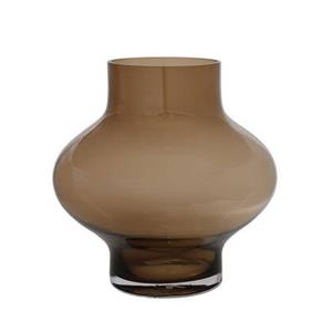 Vase The World Ruvuma M taupe Ø28 x H28 cm