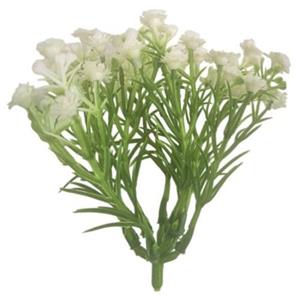Decoflorall Gipskruid cluster 10 cm kunstbloem. Grote zak +/- 24 st Gipskruid voor corsage of bloemen kan ook op draad
