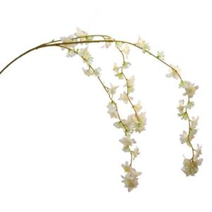 Decoflorall Bloesemtak kersenbloesem 108cm TRAILING CHERRY BLOSSOM SPRAY IVORY/LIGHT PINK bloemtak Japanse kers