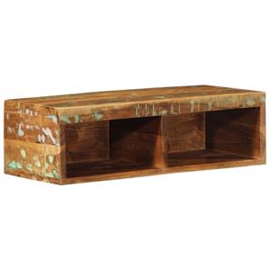 VidaXL Tv-meubel wandmontage 60x30x19 cm massief gerecycled hout