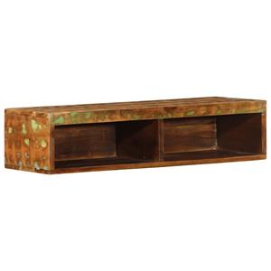VidaXL Tv-meubel wandmontage 80x30x19 cm massief gerecycled hout