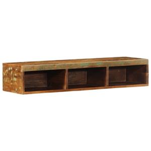 VidaXL Tv-meubel wandmontage 100x30x19 cm massief gerecycled hout