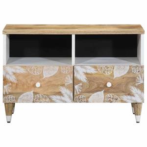 VidaXL Tv-meubel 70x33,5x46 cm massief mangohout