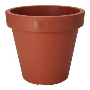 Pro Garden Plantenpot/bloempot - kunststof - terracotta - D60 x H55 cm -