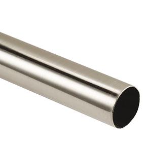 DecoMode Gordijnroede Rvs 160cm 28mm