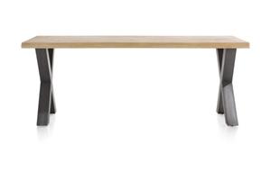 Metalox eetkamertafel 200 x 100 cm