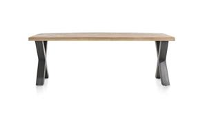 Metalox eetkamertafel 230 x 100 cm