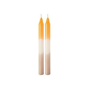 Like. by Villeroy & Boch Kaars dip dye apricot, clay, 2 stuks Like Home