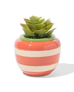 HEMA Bloempot 9x7x7.4cm Keramiek Terra (terra)
