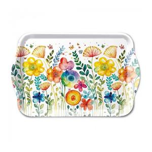 Ambiente Dienblad Melamine 13x21cm Vibrant Spring White