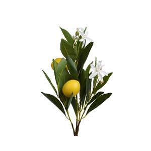 Decoris De  Kunstbloem Citroen Is Een Prachtige En Onderhoudsvrije Toevoeging Aan