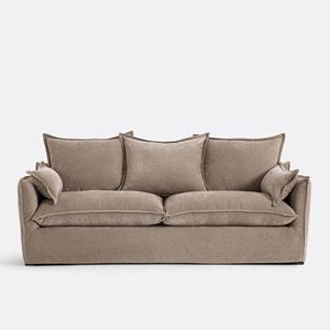 LA REDOUTE INTERIEURS Zetel, 2-, 3-, 4-, 5-zit, mêlee polyester, Odna