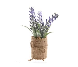 Decoris De  Kunstplant, Met De Uitstraling Van Een Lavendel Plant, Is Een