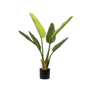 Decoris De  Kunstplant Strelitzia In Pot Is Een Realistische En Onderhoudsvrije