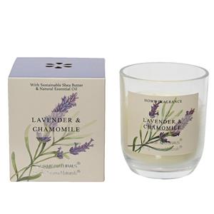 Decoris De  Geurkaars In Glas, Doordrenkt Met De Kalmerende Geuren Van Lavendel