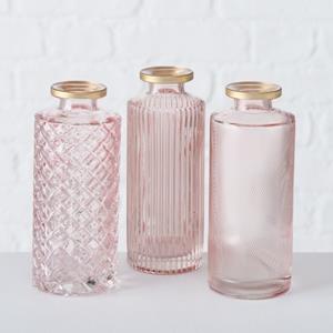 Boltze Home Vaas Adore H13cm Roze