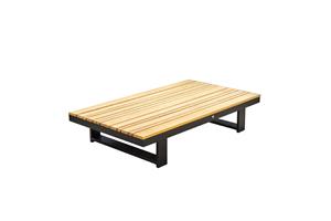Yoi Salontafel Funsui Black Teak 130 x 75 cm