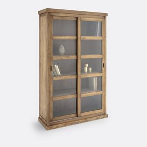 LA REDOUTE INTERIEURS Vitrine boekenkast met 2 schuifdeuren, Lunja