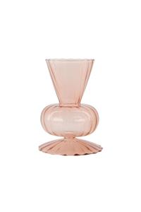 Zusss Vaasje Glas M Roze