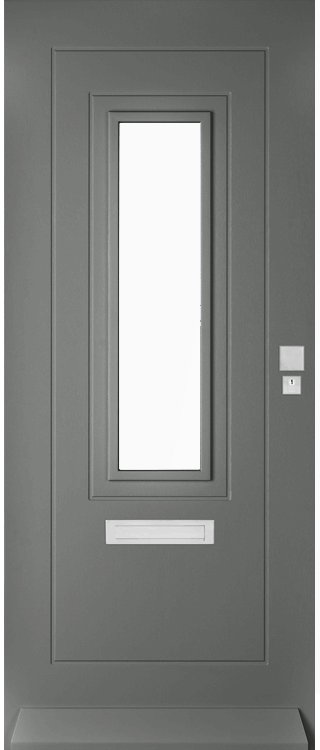 Skantrae Voordeuren SKN 653 Iso satinato glas | Massief hardhout | Deurengigant.nl