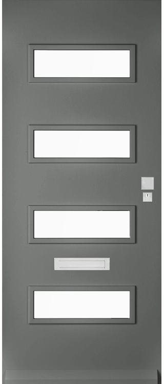Skantrae Voordeuren SKN 658 Iso satinato glas | Massief hardhout | Deurengigant.nl