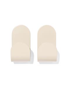HEMA Plakhaken Zand - 2 Stuks (beige)