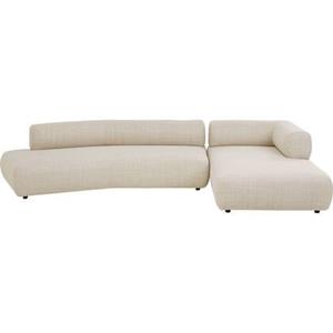 Kare Design Hoekbank Bow rechts creme 