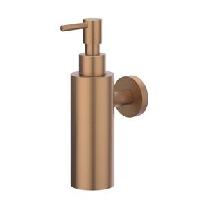 IVY Zeepdispenser  Wandmodel Geborsteld Mat Koper PVD