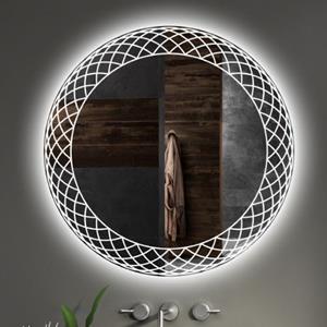 Gliss Design Spiegel  Fantasia Rond LED Verlichting 80cm OP=OP