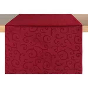 PULSIVA Tafelloper Mega; 40x130 cm (BxL); burgundy; rechthoekig; 2 stuk / verpakking