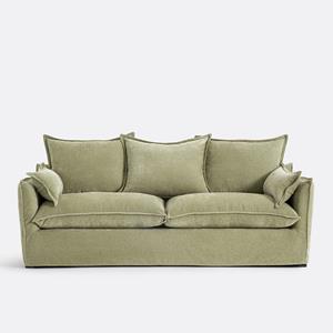 LA REDOUTE INTERIEURS Zetel, 2-, 3-, 4-, 5-zit, mêlee polyester, Odna