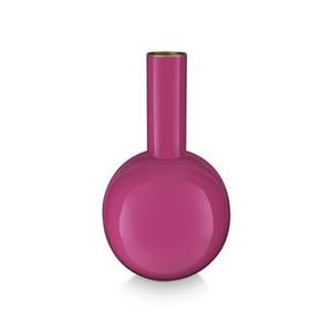 Pip Studio  Bloemenvaas - Roze vaas - Metaal - 15x26cm