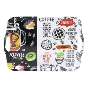 Concorde Dienblad - Koffie - kunststof - x 29 cm - Serveerbladen -