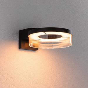 Paulmann Smart wandlamp Capera, antraciet CCT IP44