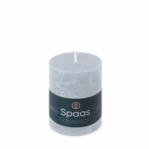 Spaas Rustiek Kaars 70/95mm-lichtblauw - 