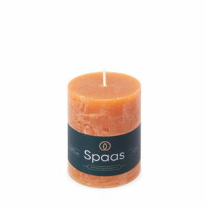 Spaas Rustiek Kaars 70/95mm-oranje - 
