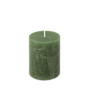 Spaas Rustiek Kaars 70/95mm-donkergroen - 