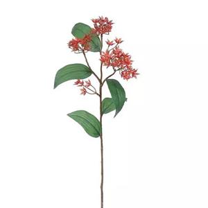 Buitengewoon de boet Butterfly Weed Tak Rood 62 cm kunstplant - 