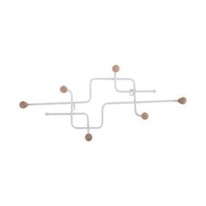 Present time Kapstok Metro - Mat Wit- 60.5x4x26.5cm