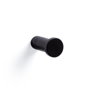 Ozean Eternal Handdoekhaak - enkel - rond - mat zwart SW209321