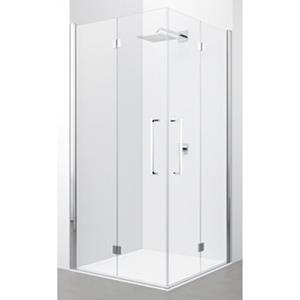 Novellini Young 2.0 2GS douchecabine hoekinstap met vouwdeuren 89/91x200cm matchroom/aqua Y22GS892B