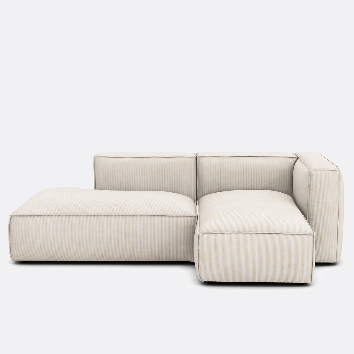 LA REDOUTE INTERIEURS Corduroy rechthoekige bank Seven