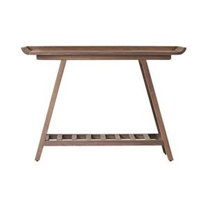 Tikamoon  Pampa - Hoge bijzettafel van massief notenhout