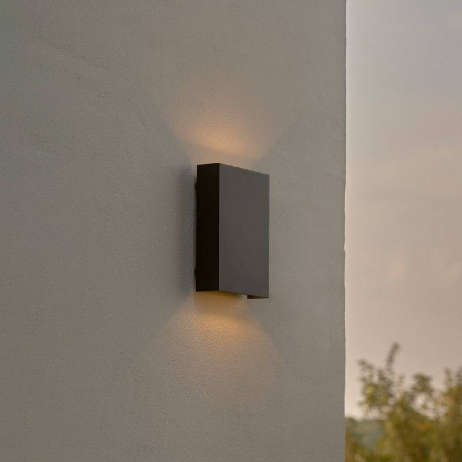 Nordlux Wandlamp zwart Fold breed voor aan de kust 2518041203