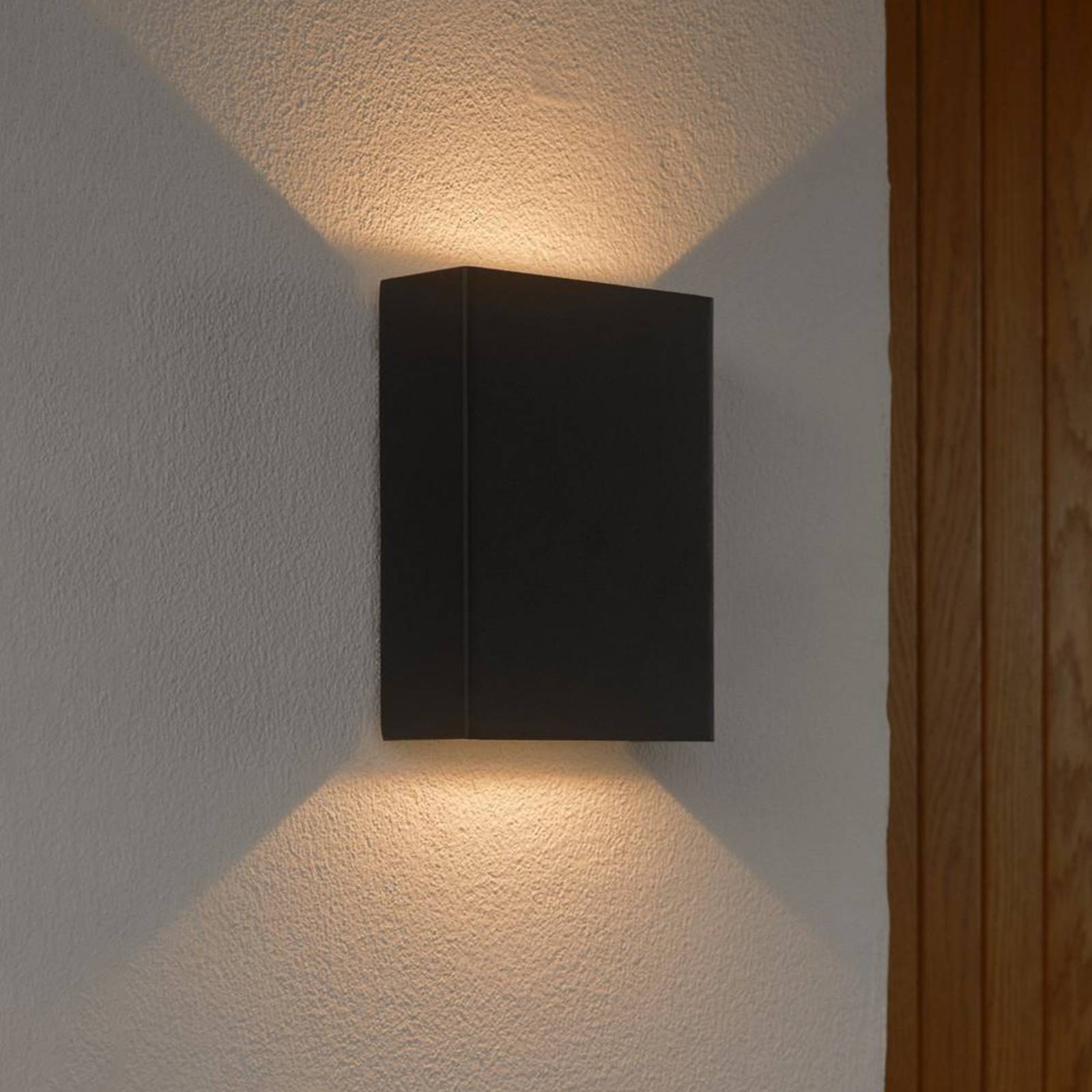 Nordlux Wandlamp zwart Fold voor aan de kust 2518031203