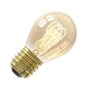 Calex | LED filament | Grote fitting E27 | P45 | Globe | Goud | 4W